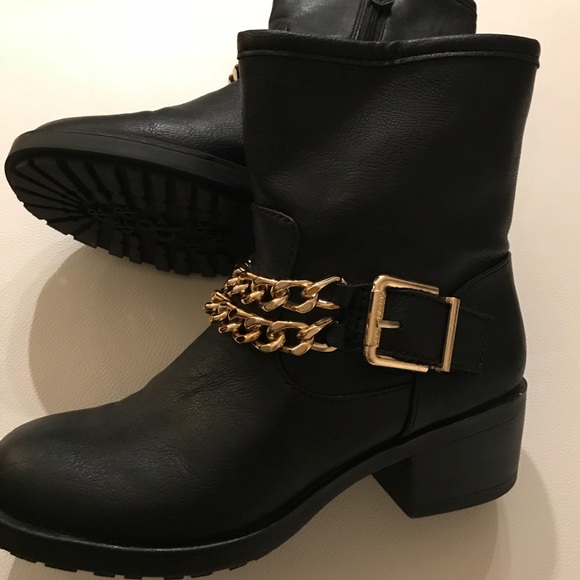 Sam & Libby Moto Boots size 6 - Picture 2 of 5